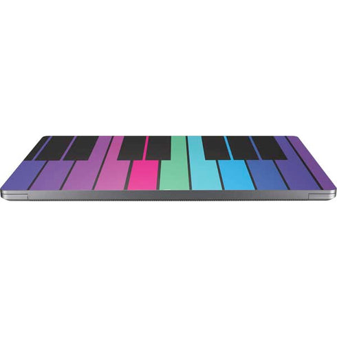 Color Piano Keys Universal Laptop 15in (12.2 x 8.8in) Skin
